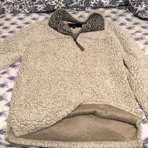 True Grit fuzzy pullover